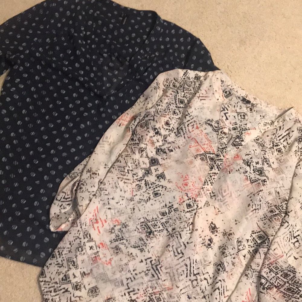 Maurice’s sheer tunic tops